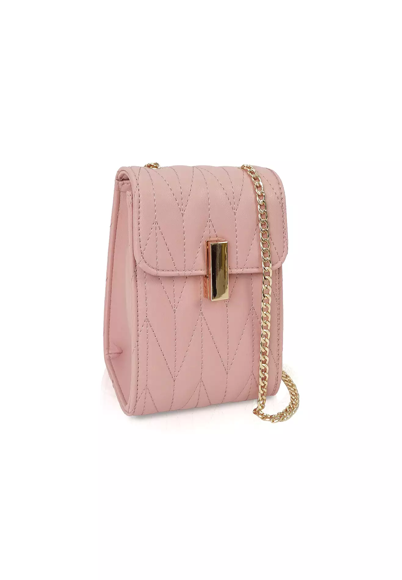 VOIR Elongated Quilted Chain Bag