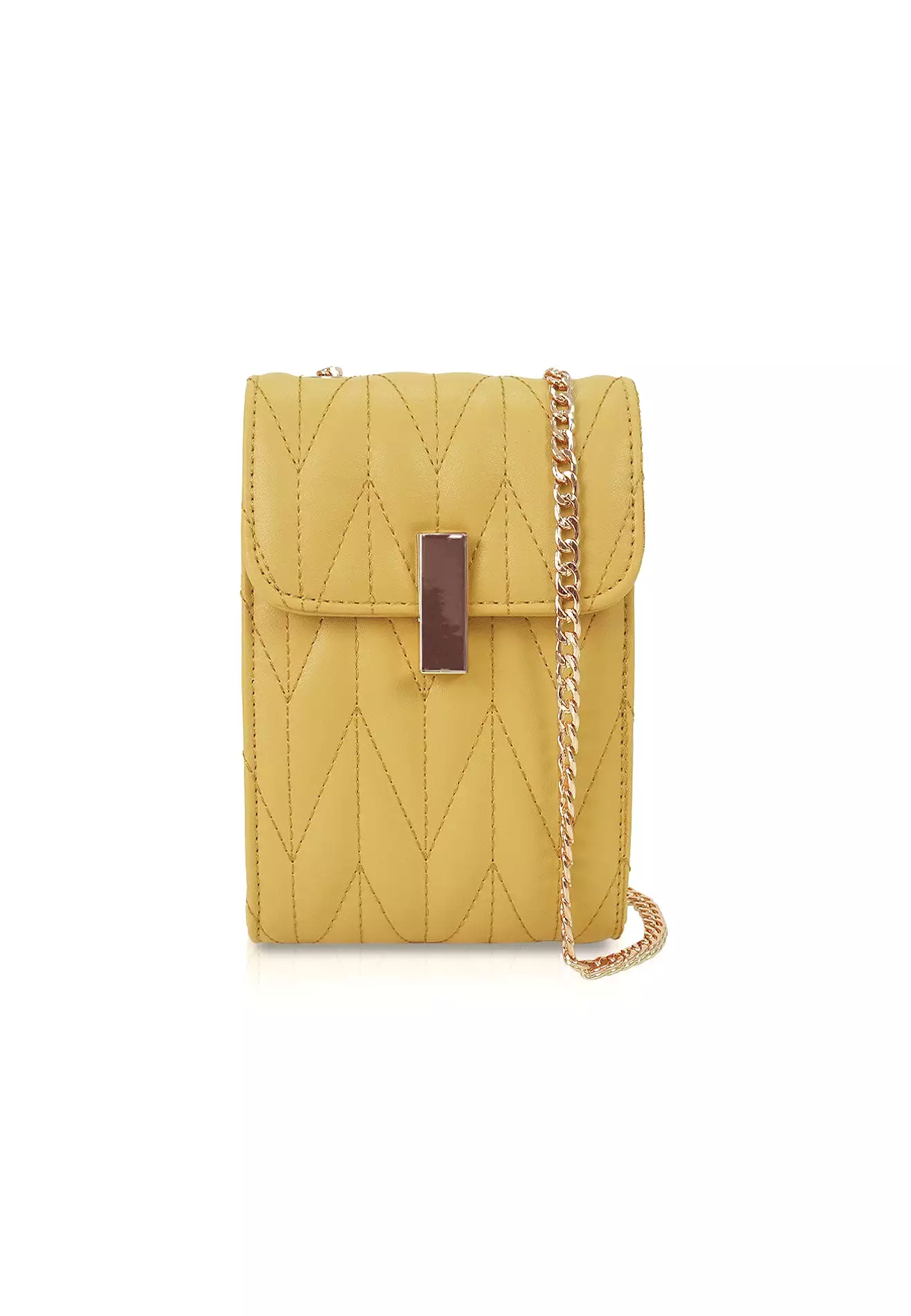 VOIR Elongated Quilted Chain Bag