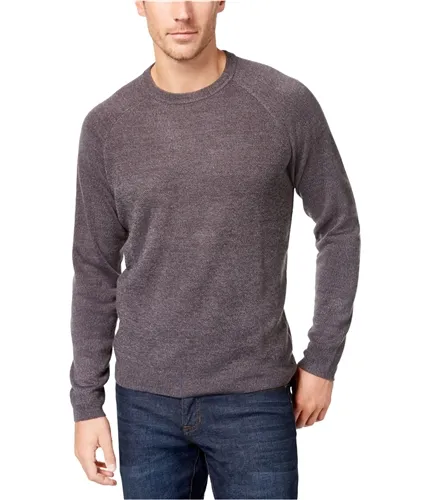 Weatherproof Mens Textured Raglan Pullover Sweater