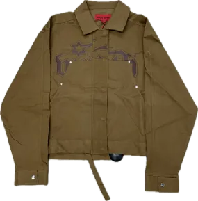 WRATHBOY PREMIUM TWILL JACKET (WB03-057 KHAKI)