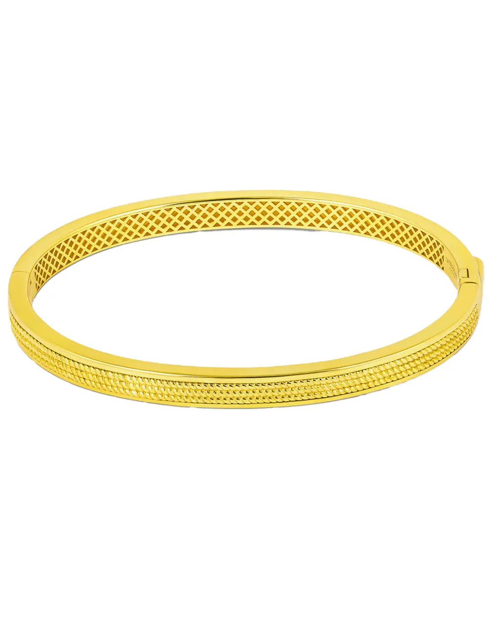 Yellow Gold Plated Bangle