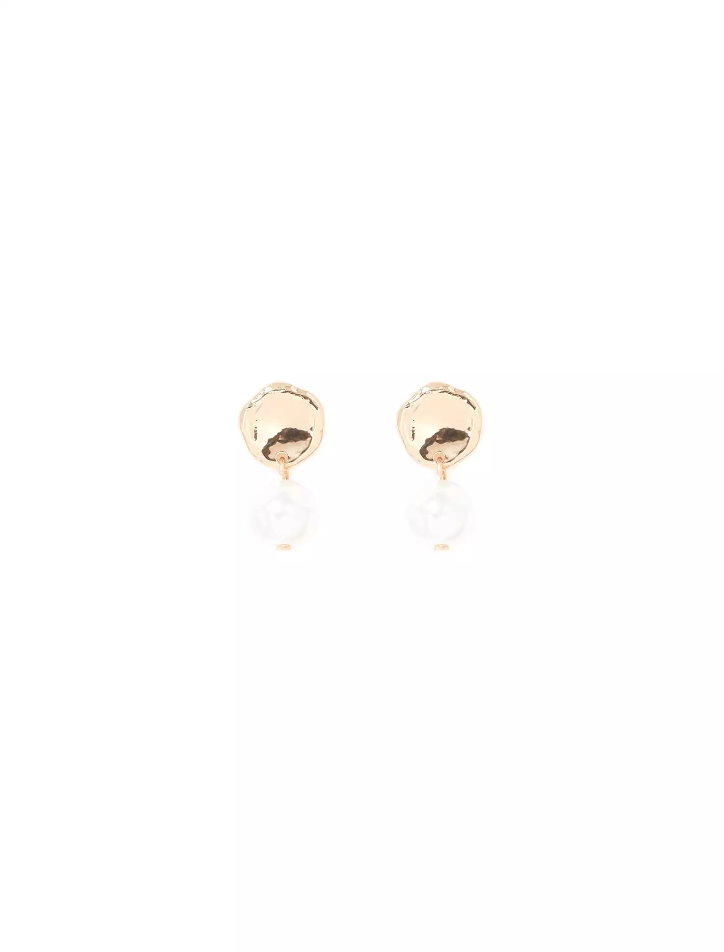 Yolanda Organic Pearl Drop Earrings