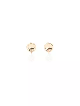 Yolanda Organic Pearl Drop Earrings