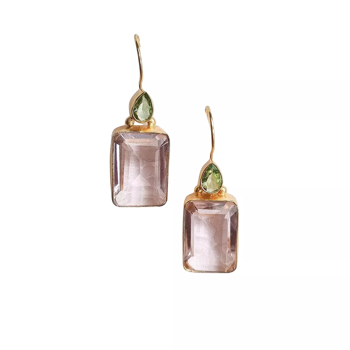 Zoda - Raquel Gem Earring - Pink